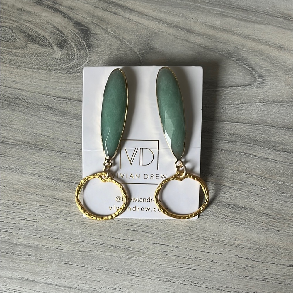 Vivian Drew gold Earrings